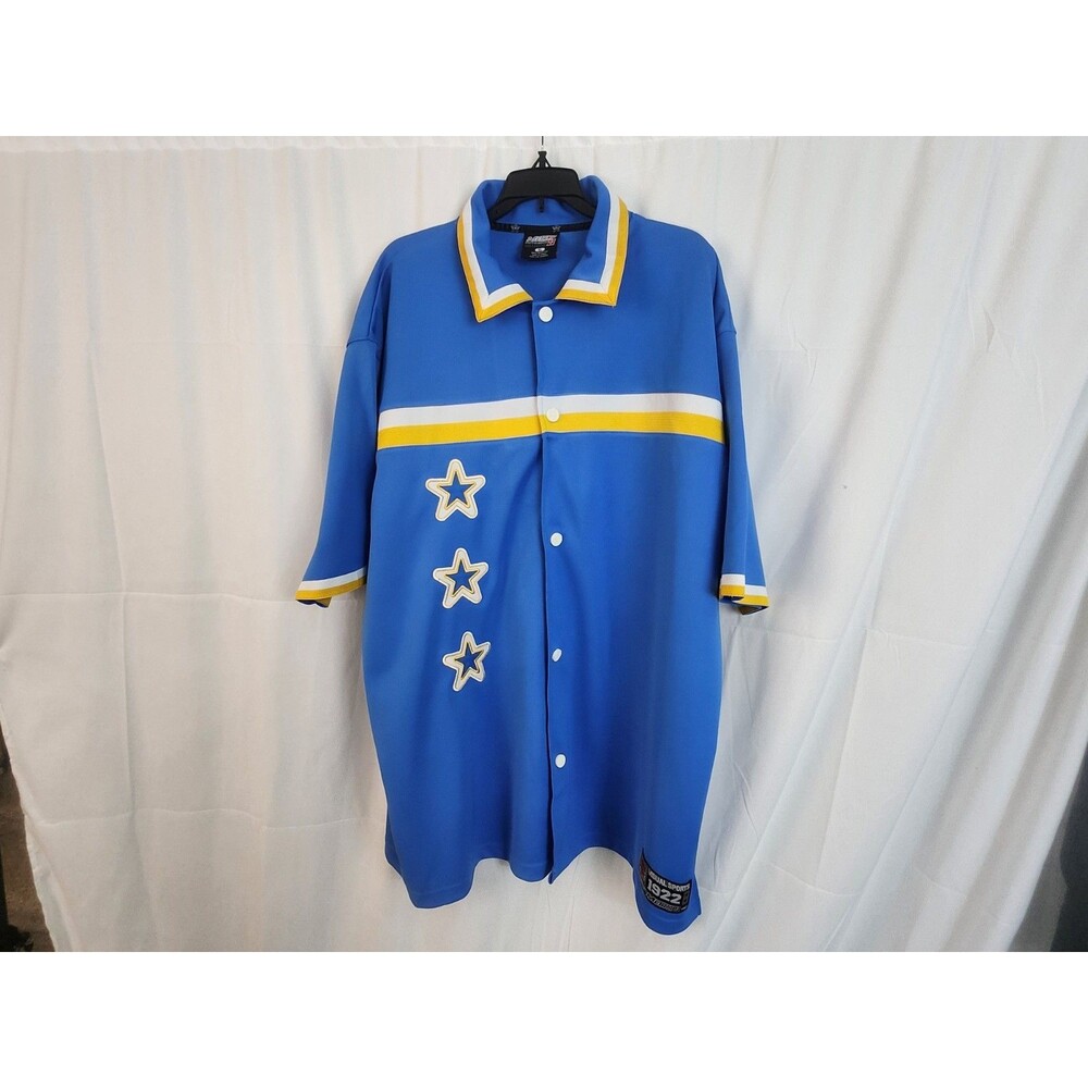 Metrop Athletic American Collection #22 Jersey Style Over-Size Jacket Size XL